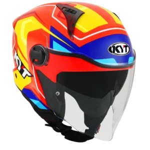 Y6DCX005 - KYT D CITY OVERTECH ORANGE YELLOW