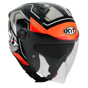 Y6DCX007 - KYT D CITY OVERTECH - BLACK ORANGE