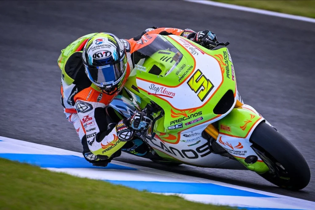 Jaume Masia racing in Mobility Resort Motegi for Japanese GP 2024