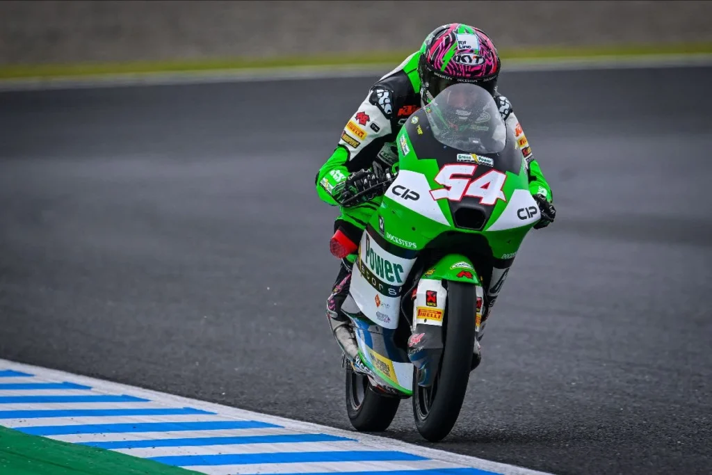 Riccardo Rossi racing in Mobility Resort Motegi for Japanese GP 2024