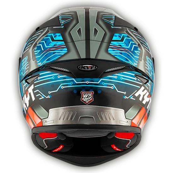 TT-REVO helmet, rear view