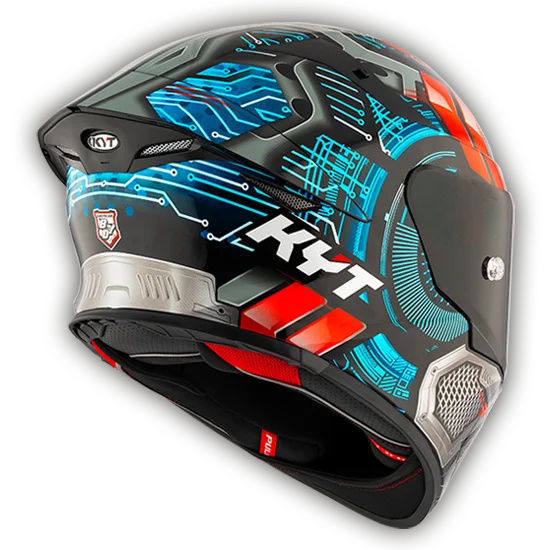 TT-Revo helmet, facing quarter rear right