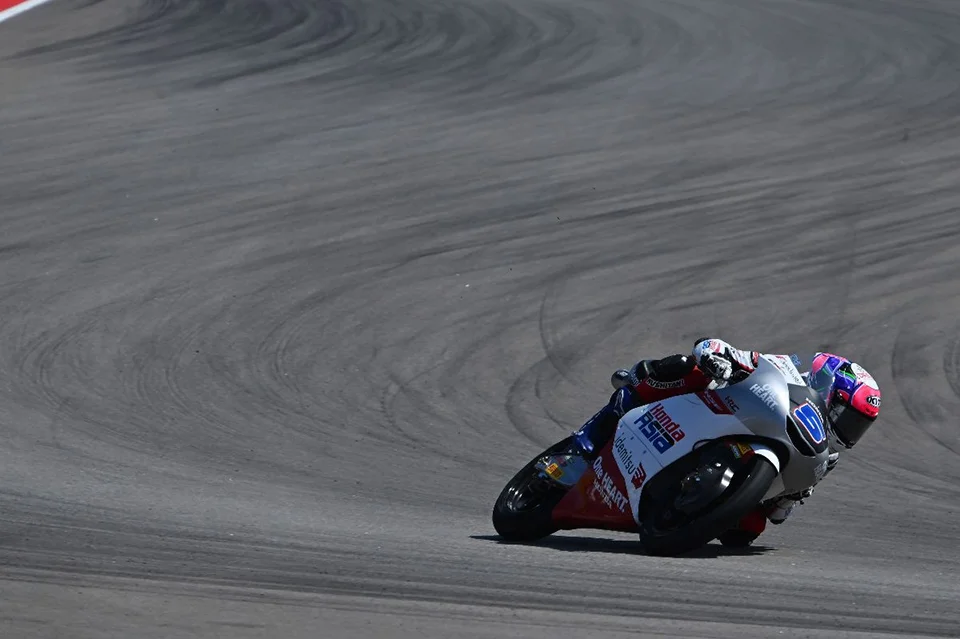 Tatchakorn Buasri race in Aragon 2025