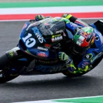Diogo Moreira race in Moto2 Milano 2025