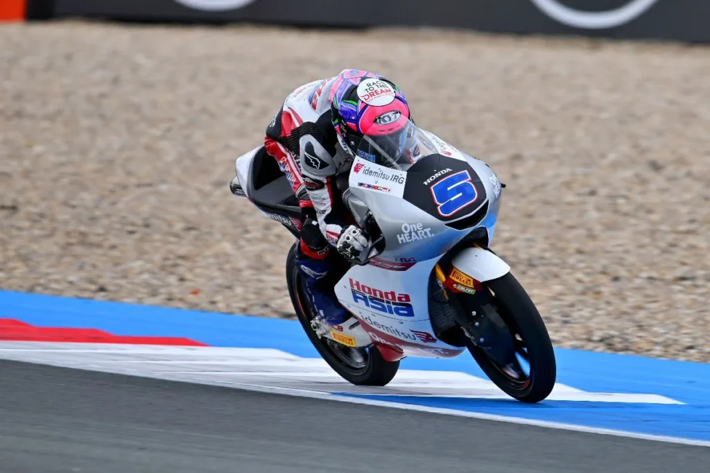 Tatchakorn Buasri race in Assen, Dutch GP 2025
