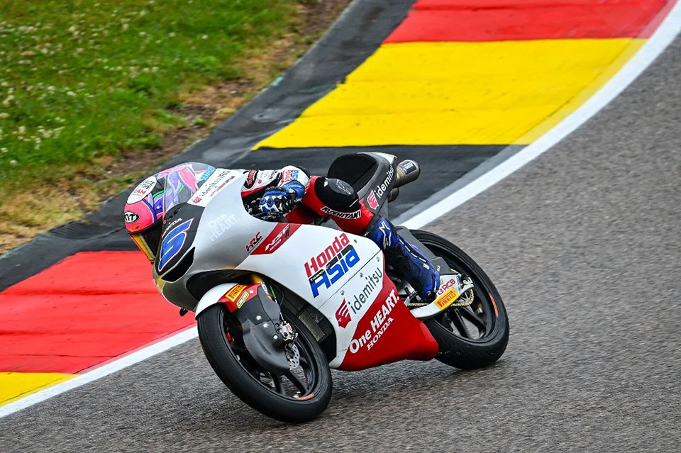 Thatchakorn Buasri race in GermanGP 2025