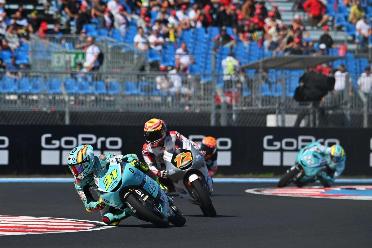 Adrian Fernandez, racing at HungarianGP 2025