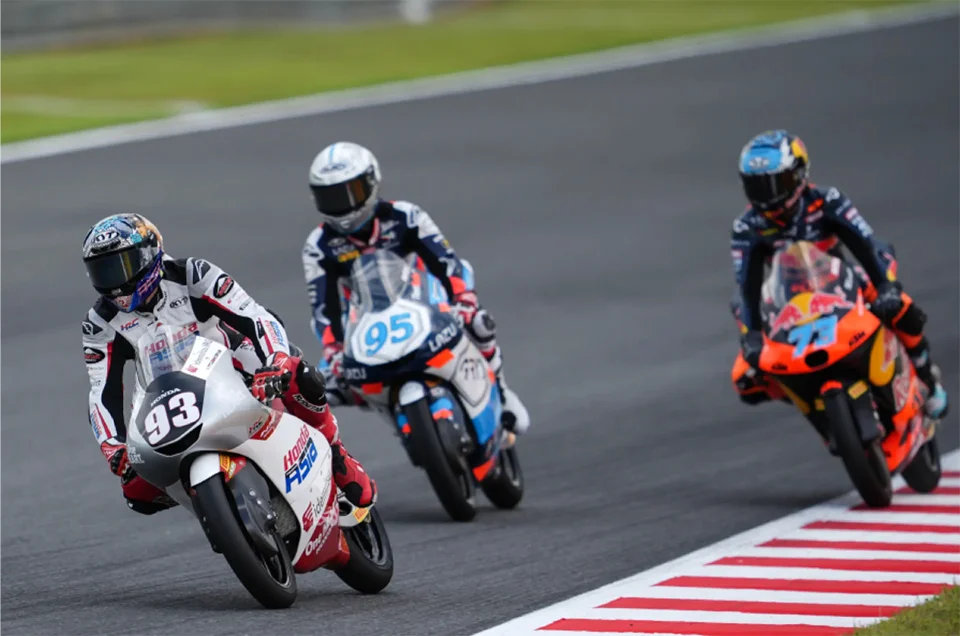 Ardbi Adhitama, racing at Japanese GP