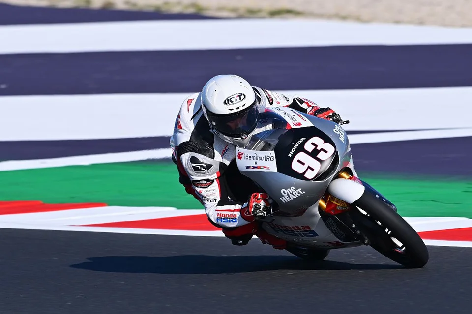Arbi Aditama, racing at San Marino GP 2025