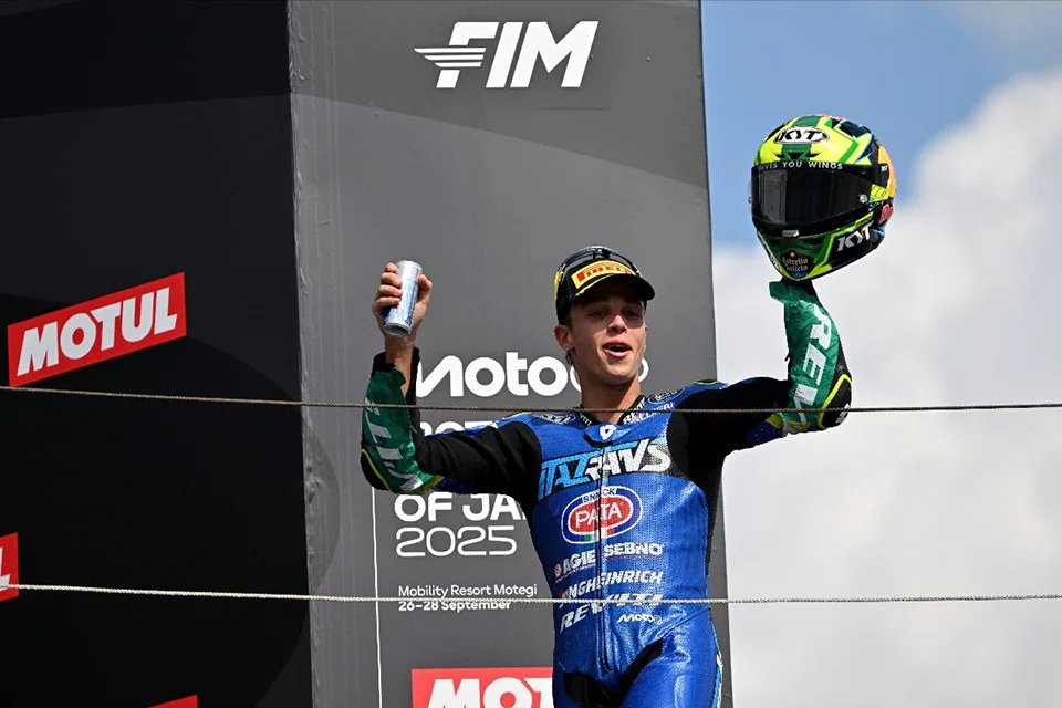 Diogo Moreira secured 3rd place at Japanese GP 2025