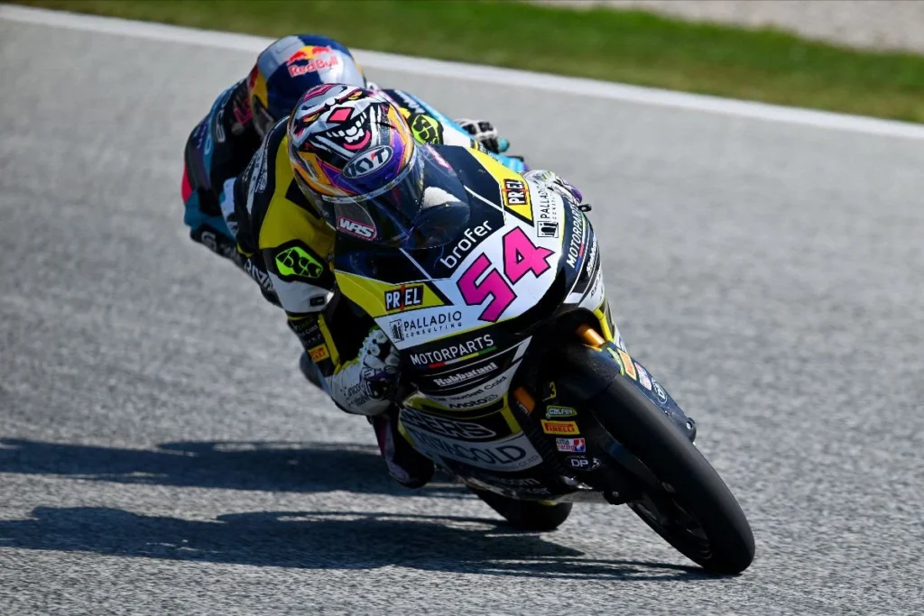 Riccardo Rossi racing at Austrian GP 2025