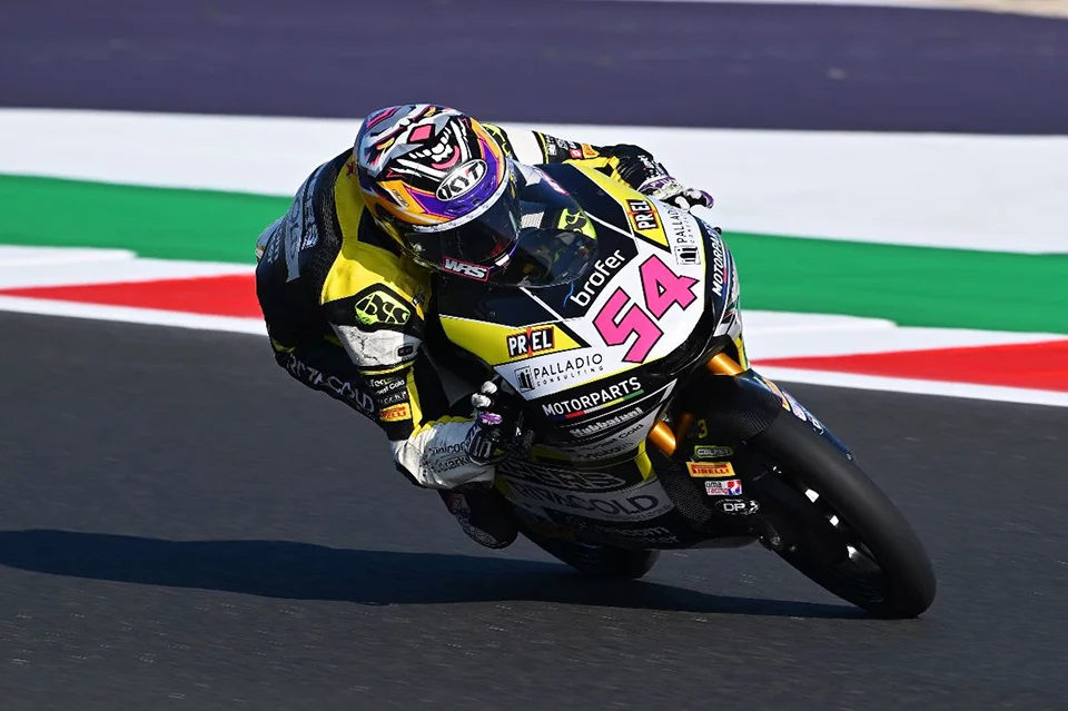 Riccardo Rossi, racing at San Marino GP 2025