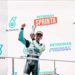 Adrian Fernandez got 3rd place in MalaysianGP 2025