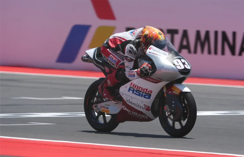Arbi Aditama, racing in Indonesian GP 2025