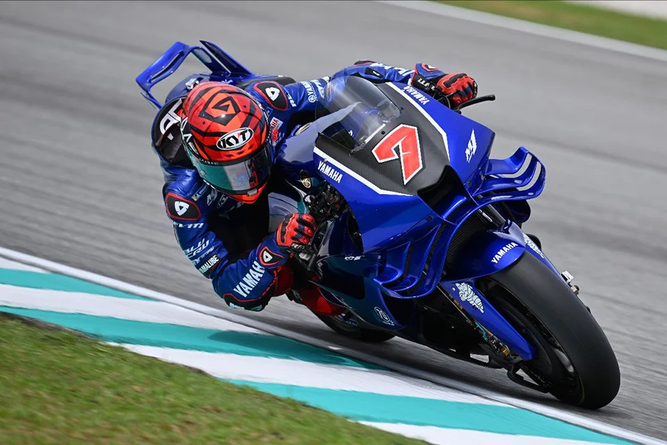 Augusto Fernandez, racing in Malaysia GP 2025