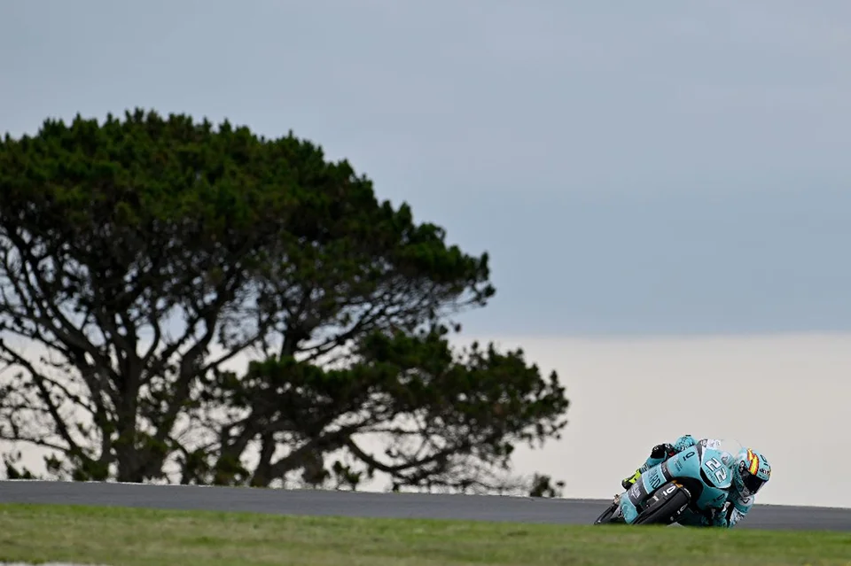 David Almansa, racing in Australian GP 2025