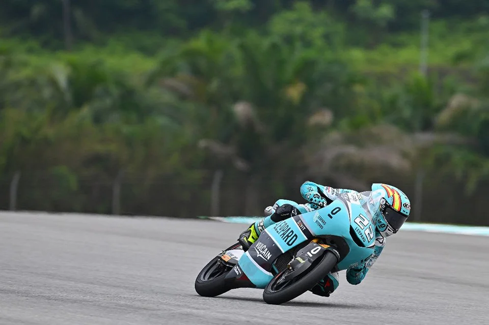 David Almansa, racing in Malaysia GP 2025