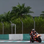 Enea Bastianini, racing in Malaysia GP 2025