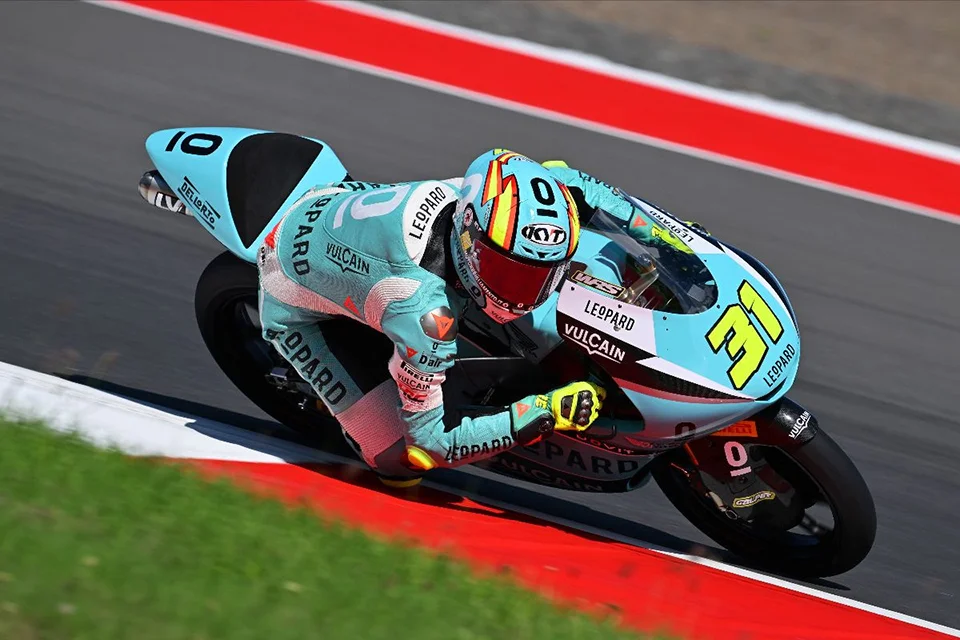 Adrian Fernandez, racing in Indonesian GP 2025