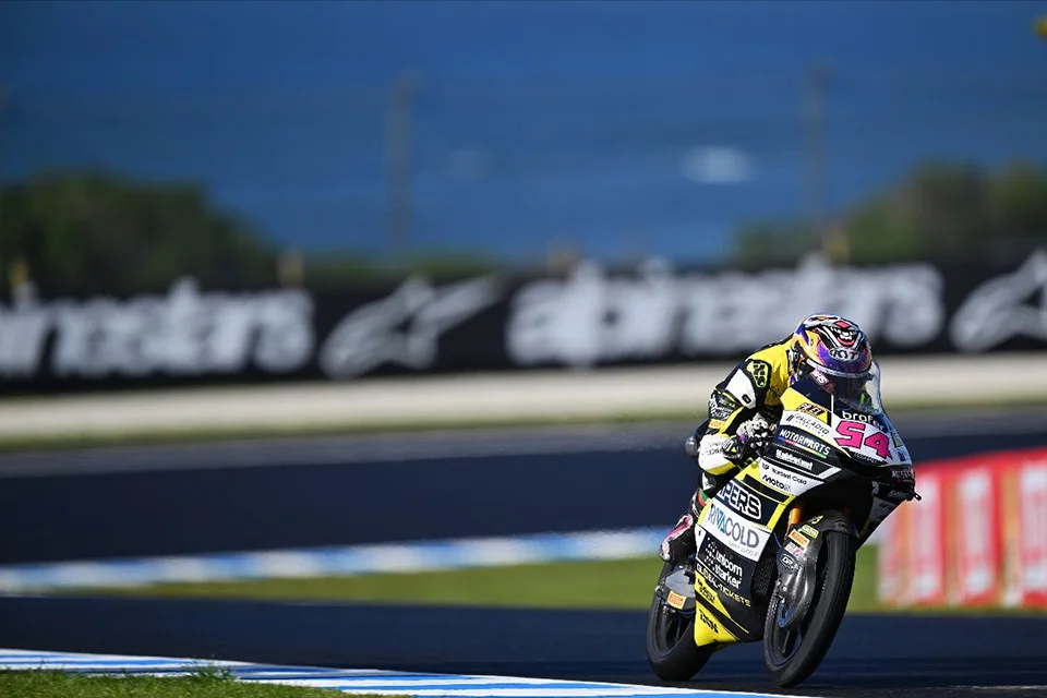 Riccardo Rossi, racing in Australian GP 2025