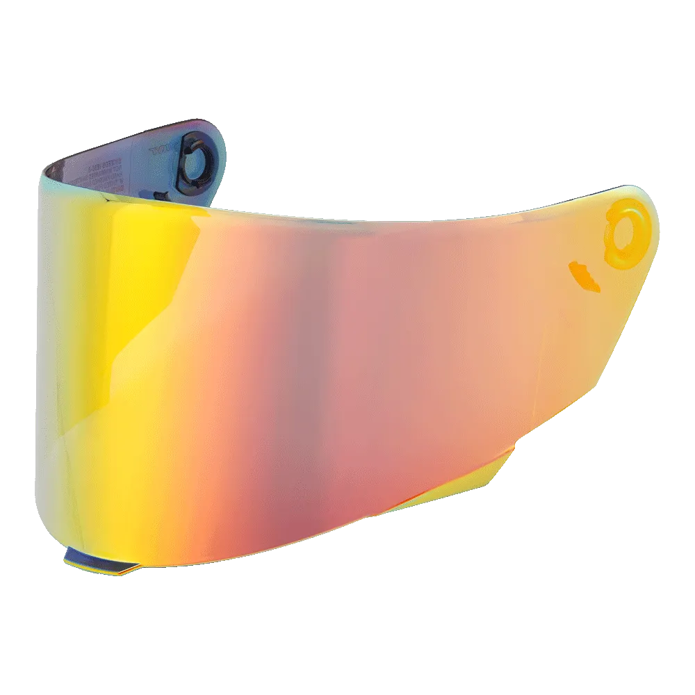 TT-COURSE VISOR - IRIDIUM RED