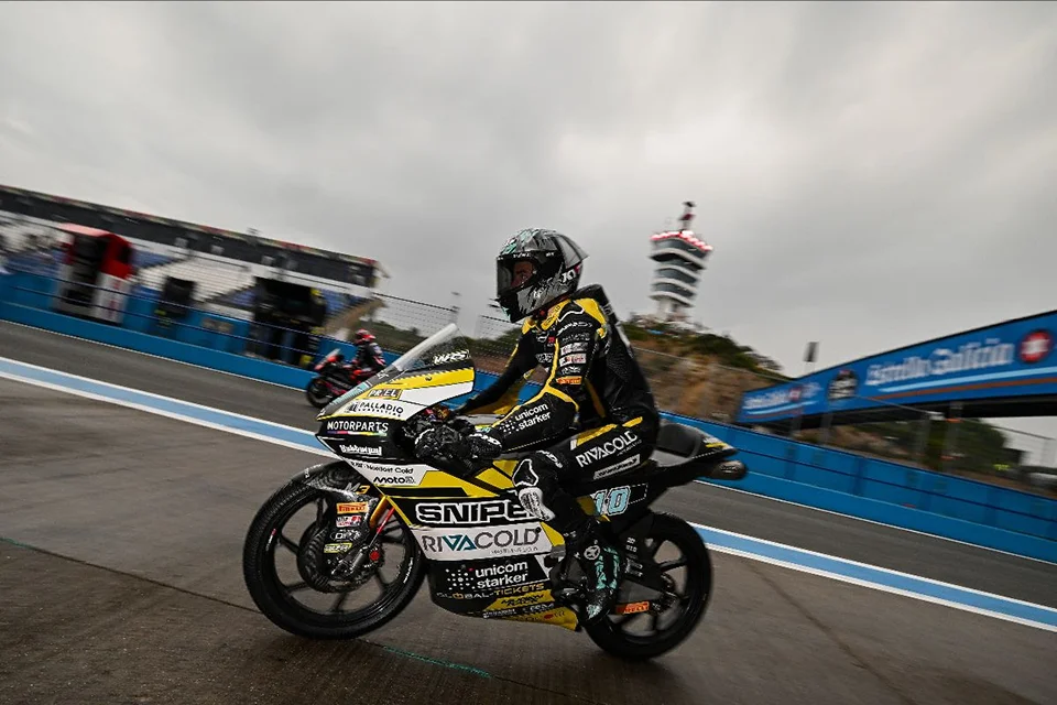 Nicola Carraro racing at Spanish GP 2026