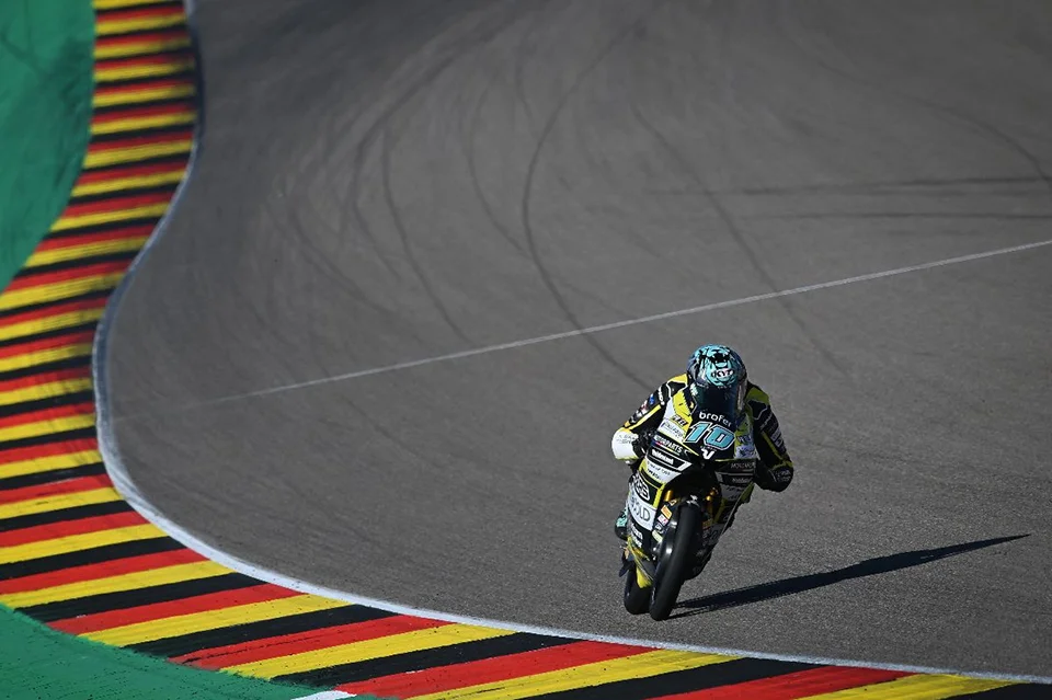 David Carraro race in German GP 2026