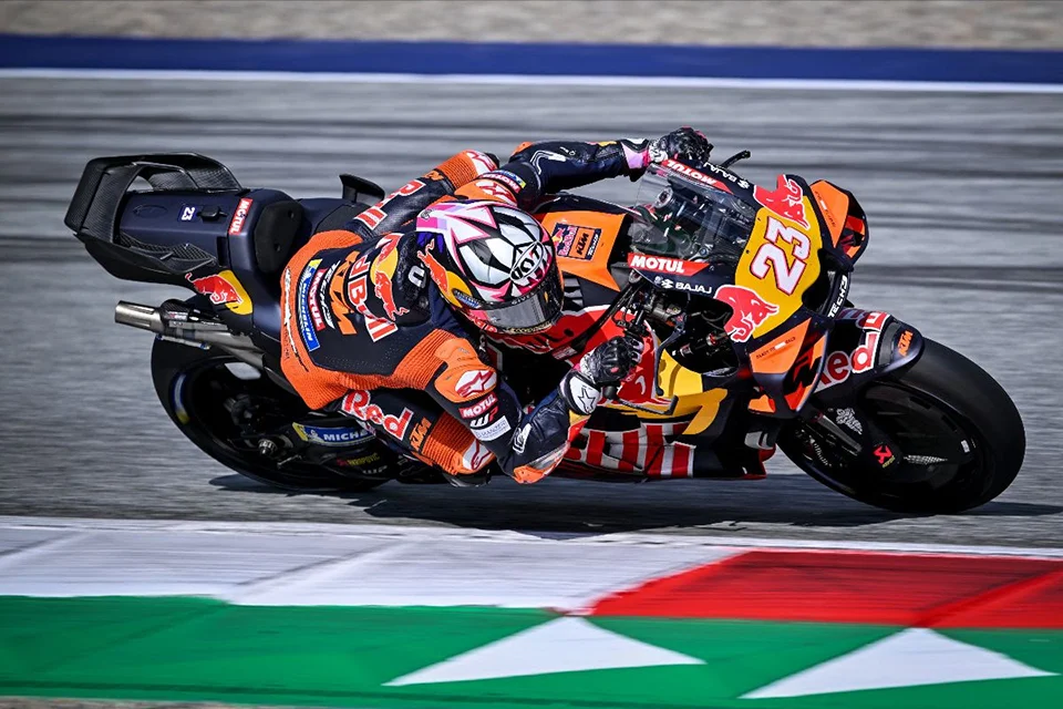 ENEA BASTIANINI race at Austria 2026